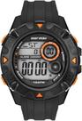 Relógio Mormaii Mo9390 Masculino Preto e Laranja