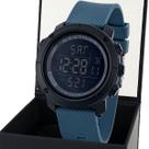 Relogio nautilus masculino digital pulseira silicone n001a