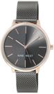 Relógio Nine West NW/1981RTGY feminino em aço inoxidável de 16 cm