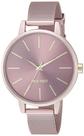 Relógio Nine West NW/2280PKPK Feminino com Pulseira de Malha Rosa