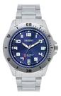 Relogio orient analogico azul metal prata mbss1155a d2sx cor:prata