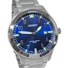 Relógio Orient Analógico Masculino Prateado MBSS1361 D2SX