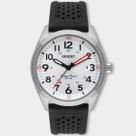 Relógio Orient Analógico Pulseira Soft Touch Masculino - Preto e Prata - Único