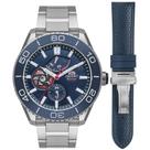 Relógio orient automatic superior masculino yn8ss002 azul