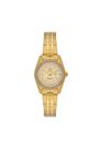 Relogio orient automatico champanhe metal dourado nh6gg006 c1kx