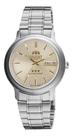 Relogio orient automatico champanhe metal prata 469wa1af c1sx