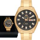 Relógio Orient Automático Dourado Masculino Prova Dágua Top 3 Estrelas 69GP076NH G1KX