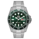 Relógio Orient Automático Masculino Mostrador Verde F49SS027 E1SX