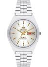 Relógio orient automático masculino prata 469wb1af b1sx