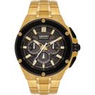 Relogio orient cronografo grafite metal dourado mgssc052 g1kx cor:dourado