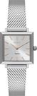 Relogio Orient Eternal Feminino Aco Mesh Prata Fundo Verde Claro LBSS0091 F1SX