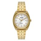 Relógio ORIENT Eternal feminino dourado branco FGSS1261 S2KX