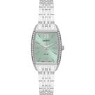 Relógio ORIENT feminino analógico verde mini LBSS0092 F3SX