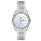 Relógio ORIENT feminino automático prata NH6SS004 B1SX