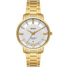 Relógio ORIENT feminino dourado prata FGSS1201 S1KX