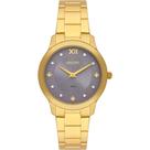 Relógio Orient Feminino Ref: Fgss0225 L3kx Casual Dourado