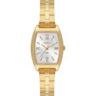 Relógio Orient Feminino Ref: Lgss0075 S3kx Retangular Dourado