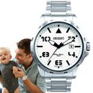Relógio Orient Masculino Analógico Prata MBSS1195A S2SX