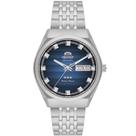 Relógio Orient Masculino Automático Aço Inox Prateado Azul YN6SS014 D1SX