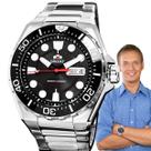 Relógio Orient Masculino Automático Aço Inóx Prova Dágua 30 ATM Redondo Casual Prata F49SS035 P1SX Relógio Orient Masculino Automático Aço Inóx Prova Dágua 30 ATM Redondo Casual Prata F49SS035 P1SX