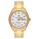 Relógio orient masculino automatico dourado 469gp076nh s1kx
