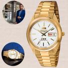 Relógio Orient Masculino Automático Dourado 469WC2NH B1KX