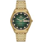 Relógio Orient Masculino Automático Dourado Vidro Safira Top YN6GG014 E1KX