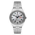 Relógio orient masculino automatico prata 469ss083nh s2sx