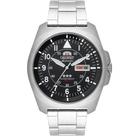 Relógio Orient Masculino Automatico Prata F49ss019 P2sx Prateado Preto