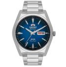 Relógio orient masculino automático prateado f49ss013 d1sx
