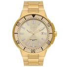 Relógio Orient Masculino Casual Dourado Grande Prova dAgua MGSS1266 C1KX