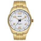 Relógio Orient Masculino Classico Dourado MGSS1200-S2KX