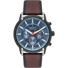 Relógio orient masculino cronografo couro mtscc048 a1nx
