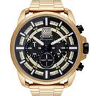 Relógio Orient Masculino Dourado Chronograph MGSSC031P1KX