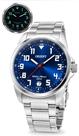 Relógio Orient Masculino Esportivo De Pulso Prata Em Aço Inoxidável Mostrador Azul Com Efeito Fosforescente A Prova Dágua em 50 metros Original Relógio Orient Masculino Esportivo De Pulso Prata Em Aço Inoxidável Mostrador Azul Com Efeito Fosforescente A Prova Dágua em 50 metros Original