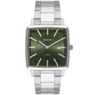Relógio Orient Masculino Gbss1056 E1sx Retangular Prateado