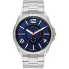 Relogio Orient Masculino Prata Azul MBSS2029-D2SX