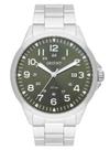 Relógio Orient Masculino Prata Verde Ref - MBSS1380 E2SX