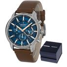 Relógio Orient Masculino Pulseira em Couro Original de Pulso