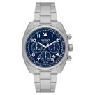 Relógio Orient Masculino Ref: Mbssc297 D2sx Solar Cronógrafo Prateado
