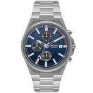 Relógio Orient Masculino Ref: Mbssc299 D1sx Solar Cronógrafo Prateado
