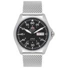 Relógio Orient Masculino Ref: Yn6ss009 P2sx Automático Mesh Prateado Relógio Orient Masculino Ref: Yn6ss009 P2sx Automático Mesh Prateado