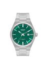 Relógio orient masculino solartech fundo verde mbss1493 e1sx