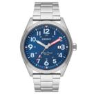 Relógio Orient Mbss1396 D2sx Aço Inox Prata Azul 1396 Mbss
