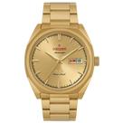 Relógio Orient NH3GG008C1KX Masculino Automático 3 Estrelas Dourado com Calendário Duplo 50M