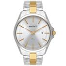 Relógio orient prateado masculino clássico mtss1115 misto
