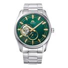 Relógio Orient RA-AR0008E10B 42 mm com mostrador verde casual Relógio Orient RA-AR0008E10B 42 mm com mostrador verde casual
