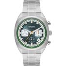 Relógio Orient Solartech Cronógrafo Prata Neo Vintage MBSSC269 E1SX