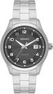 Relógio Orient Solartech, Relógio Masculino, Prata, Aço Inoxidável, Mostrador Preto, MBSS1517 G2SX
