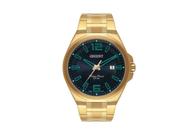 Relógio orient sport masculino clássico mgss1236 dourado
